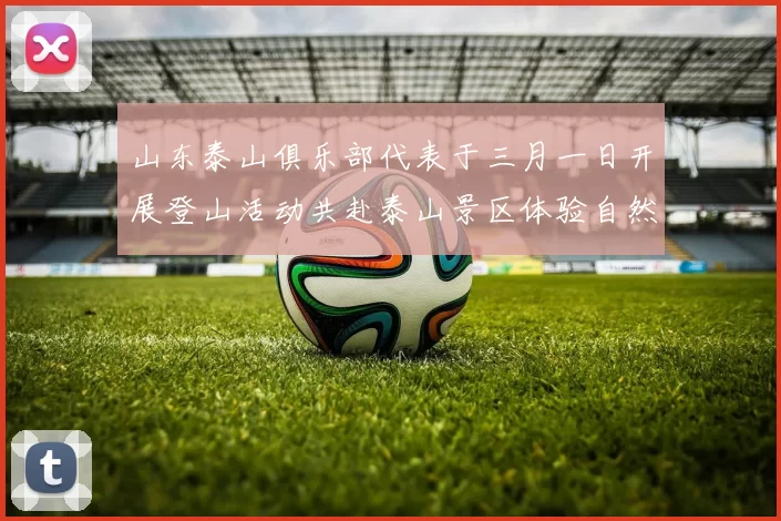 山东泰山俱乐部代表于三月一日开展登山活动共赴泰山景区体验自然之美